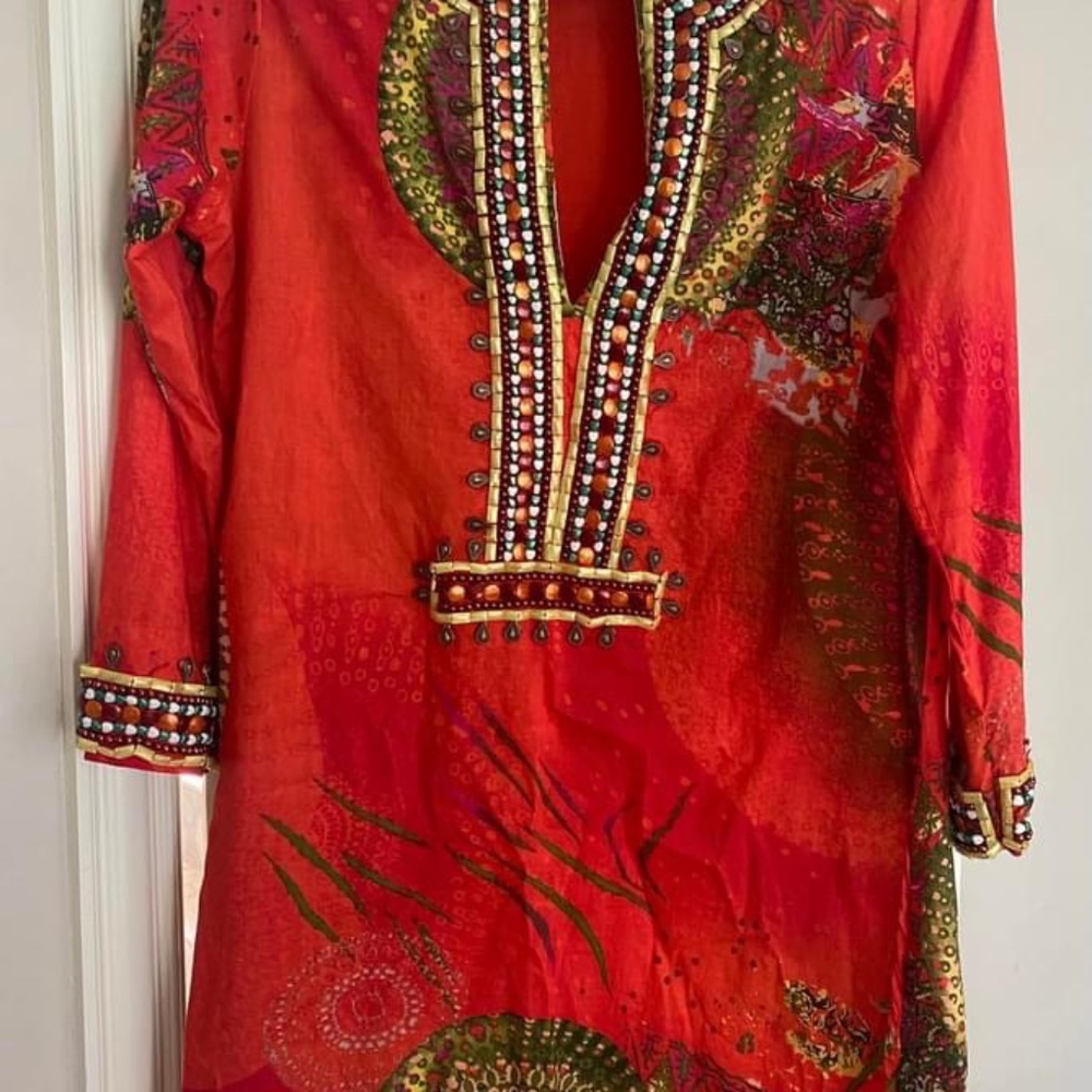 Barbara Gerwitt beaded tunic